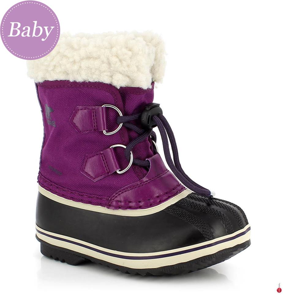 Bottes Apres Ski Yoot Pac Nylon Violet Collection Yoot Pac Bebe Sorel Mode