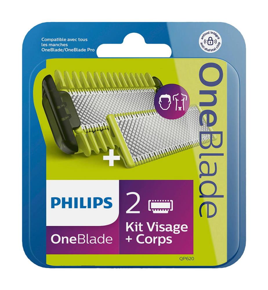 Philips Oneblade Face Body Set Qp620 50 Klingen Philips Oneblade Philips Home