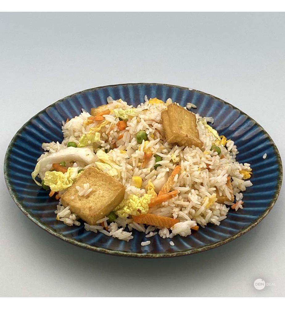 Gebratener Reis Mit Rindfleisch Und Soja Sauce Reis Ly S Asia Maag Areal Restaurant