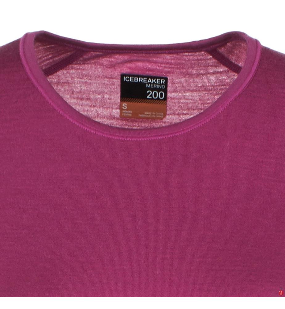 Langarmshirt Oasis Rosa T Shirts Damen Icebreaker Home