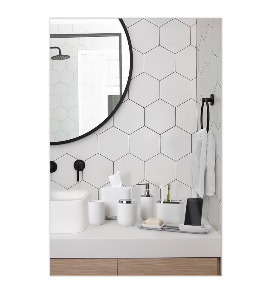 Zahnbursten Glas Weiss Zahnbursten Glaser Badezimmer Umbra