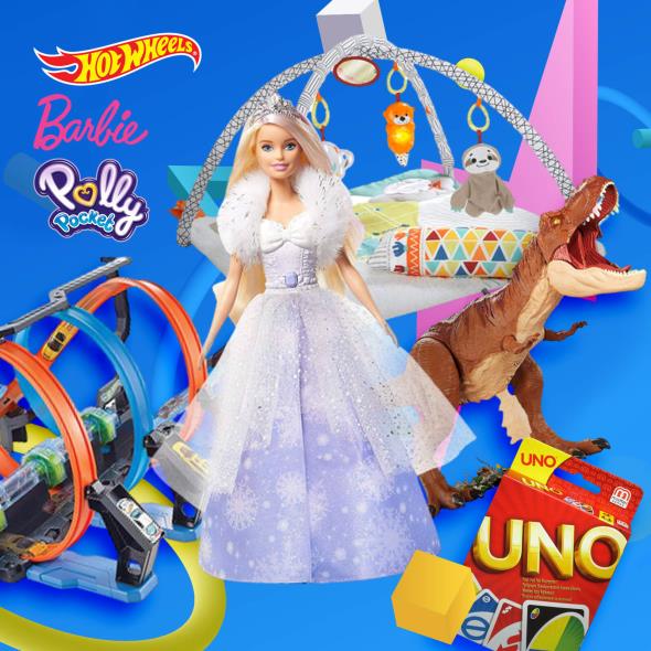 Barbie, Fisher-Price & Hot Wheels
