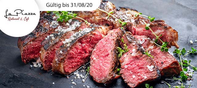 3-Gang-Menü mit Tagliata di manzo