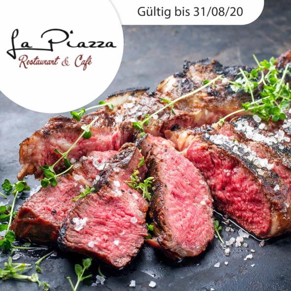 3-Gang-Menü mit Tagliata di manzo