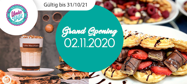 Wonder Waffel inkl. Getränk 