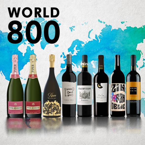 World of 800 Wines