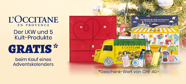 L'Occitane Adventskalender + exclusives Geschenk