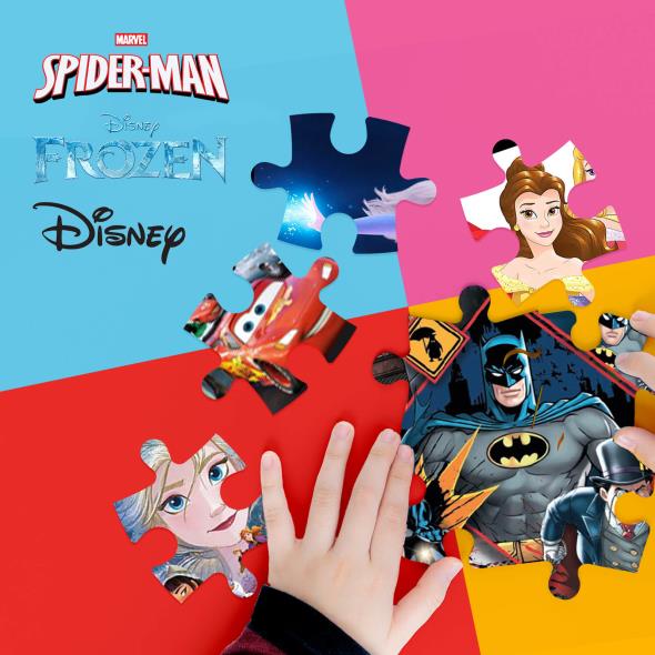 Spiderman, Frozen, Disney and more