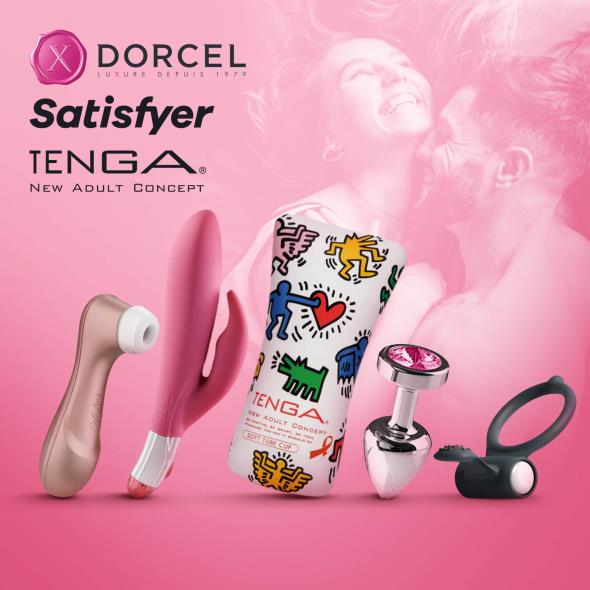 Satisfyer, Tenga, Dorcel & more