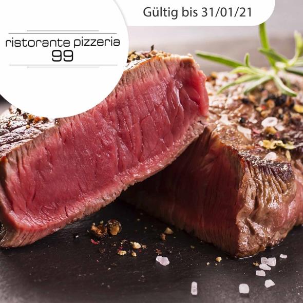 3-Gang-Menü mit Rindsfilet