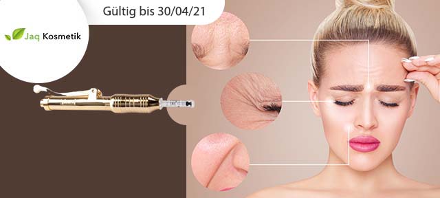 Faltenbehandlung mit Hyaluronpen