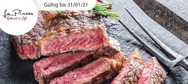 3-Gang-Menü mit Entrecôte