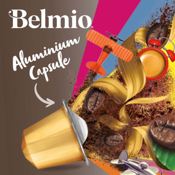 Belmio® Aluminium Kaffeekapseln- Kompatibel mit dem Nespresso® System