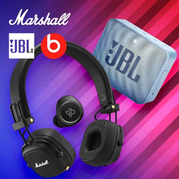 Marshall, JBL, Beats by Dr. Dre