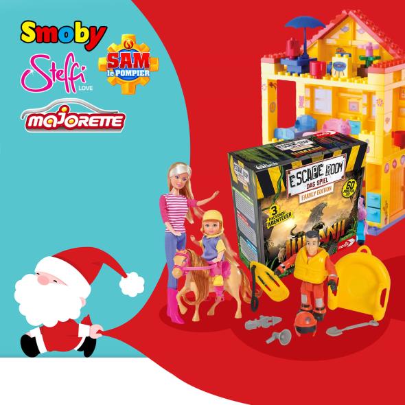 Smoby, Steffi, Sam Le Pompier, Majorette