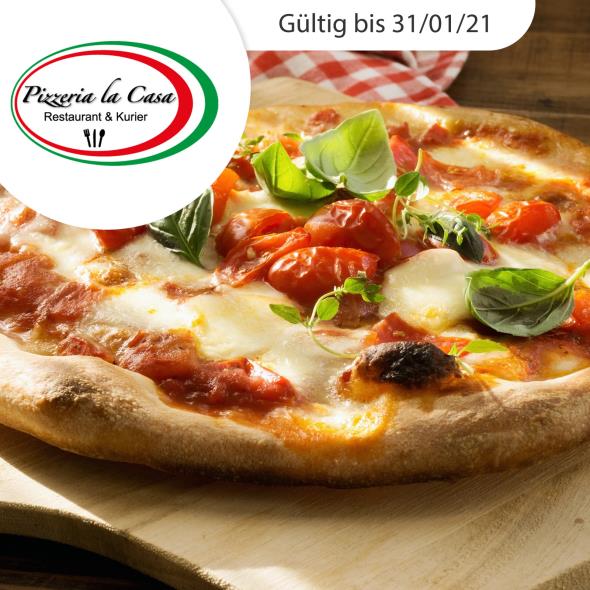 3-Gang-Menü mit Pizza