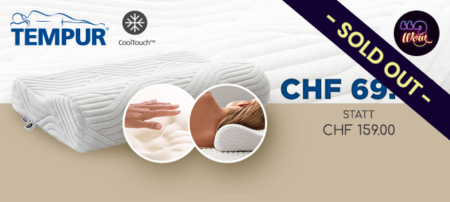 TEMPUR® SHAPE SCHLAFKISSEN - WOW DEAL #3