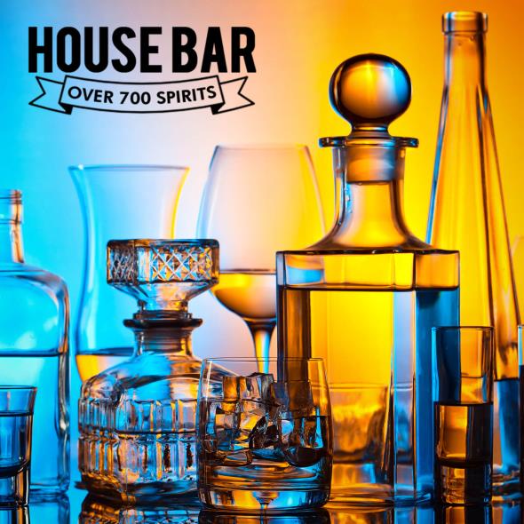 House Bar over 700 Spirits
