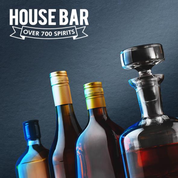 House Bar over 700 Spirits