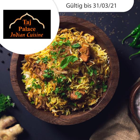 Biryani-Menü