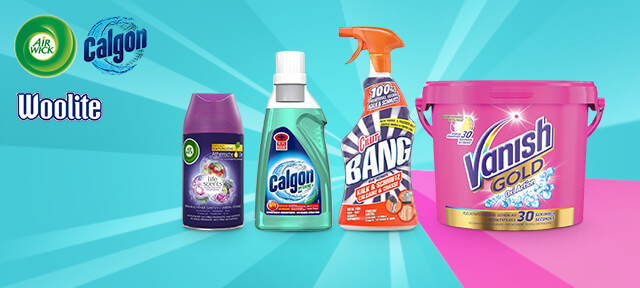 Air Wick, Calgon & Woolite