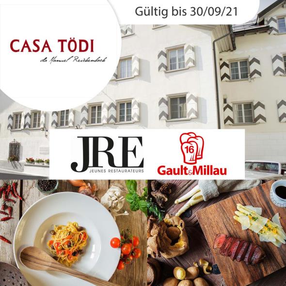 Gault-Millau-Gaumenschmaus in Trun