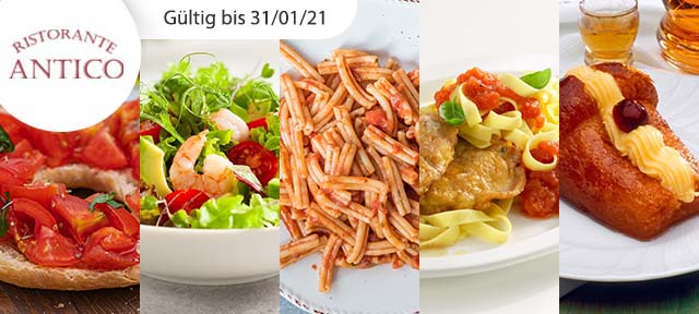 Italienisches 5-Gang-Menü