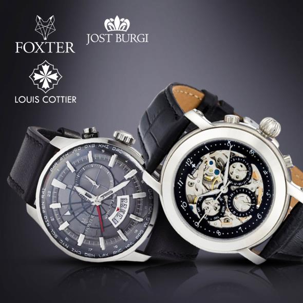 Foxter, Louis Cottier, Jost Burgi