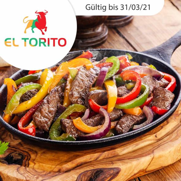 3-Gang-Menü mit Fajitas 