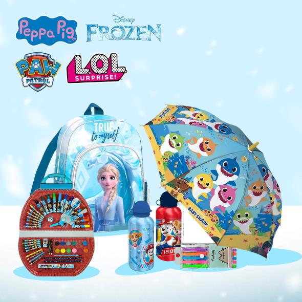 Peppa Pig, Frozen, Paw Patrol, LOL