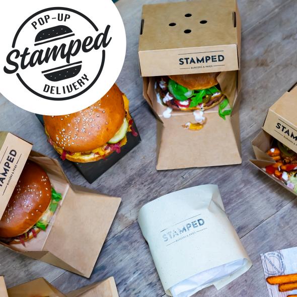 STAMPED Burger & Fries