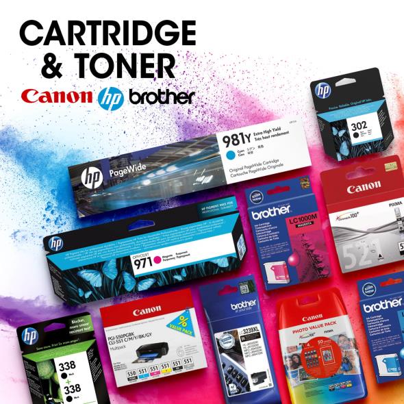 Canon, HP & Brother