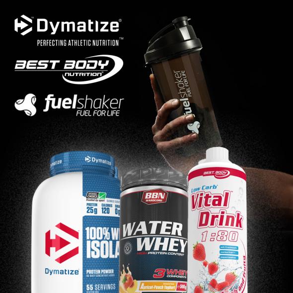 Dymatize, Best Body, Fuel Shaker