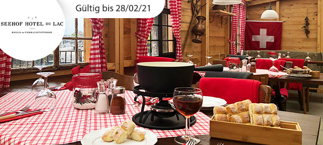 3-Gang-Menü mit Fondue/Raclette