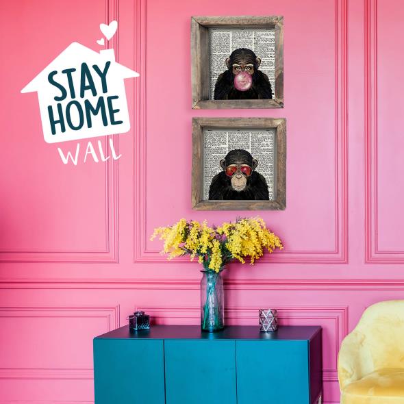 Stay Home Wall