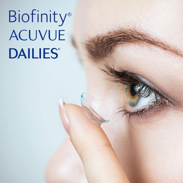 Biofinity, Acuvue & Dailies