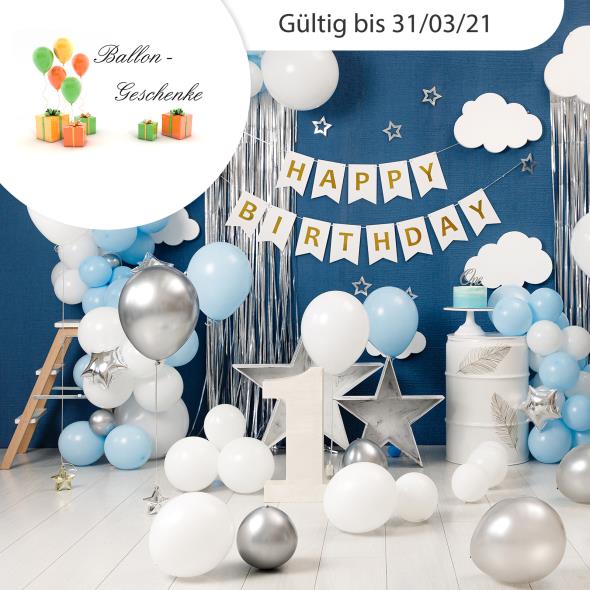 Wertgutschein für Ballon-Geschenke