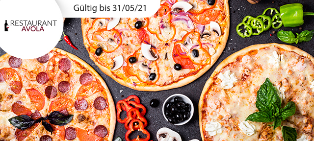 3-Gang-Menü mit Pizza nach Wahl