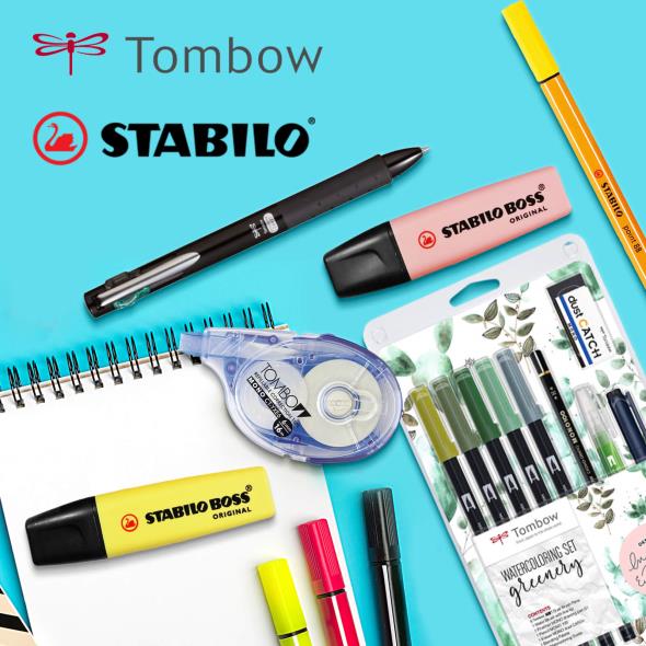 Tombow, Stabilo