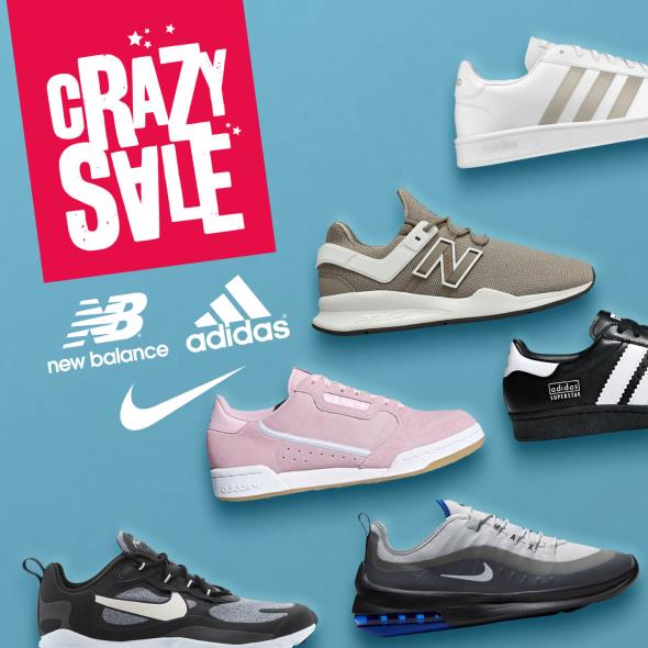 Nike, Adidas, New Balance