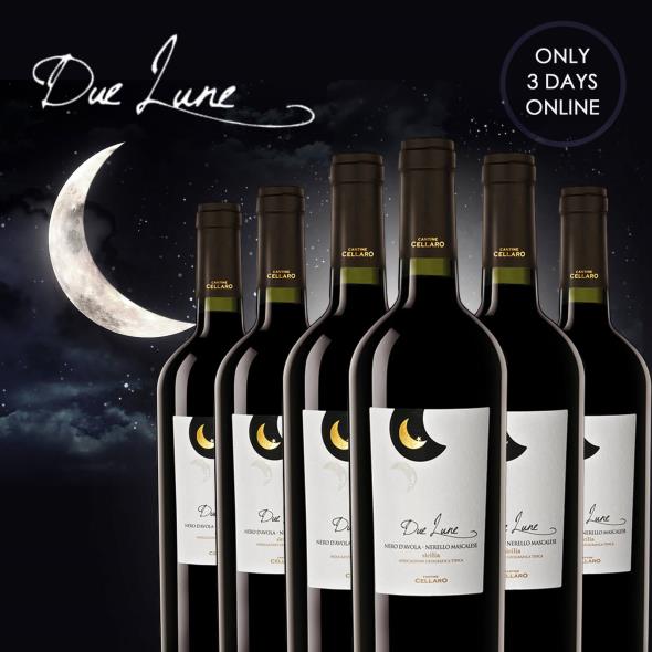 Due Lune Nero d'Avola IGT Terre Siciliane 2017