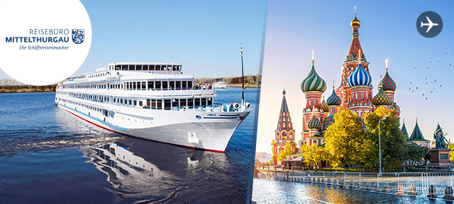 11-tägige Flussfahrt durch Russland