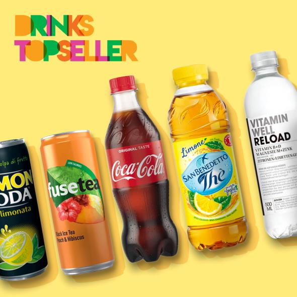 Fusetea - Vitamin Well - Coca-Cola - Valser - AriZona & more