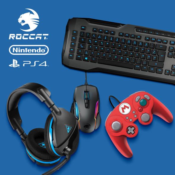 Roccat, Nintendo & PS4