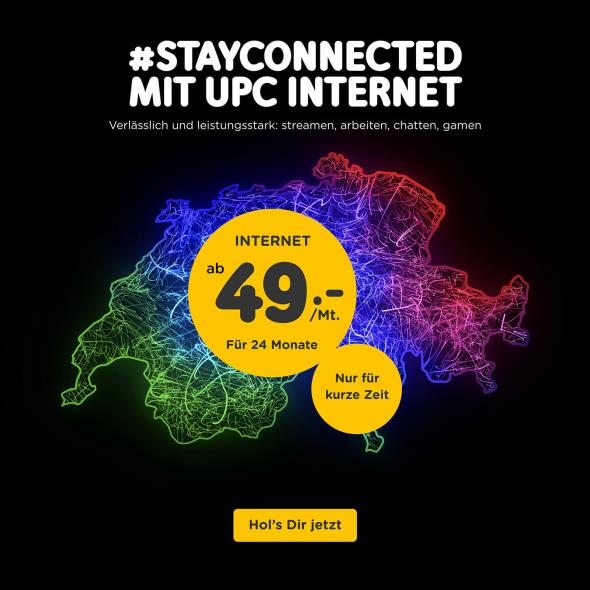 STAY CONNECTED MIT UPC