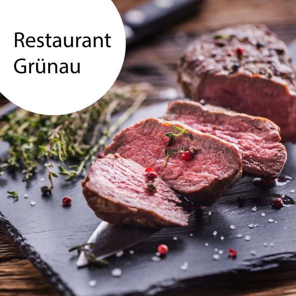 3-Gang-Menü mit Rindsfilet