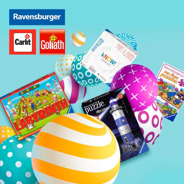 Ravensburger, Carlit, Goliath