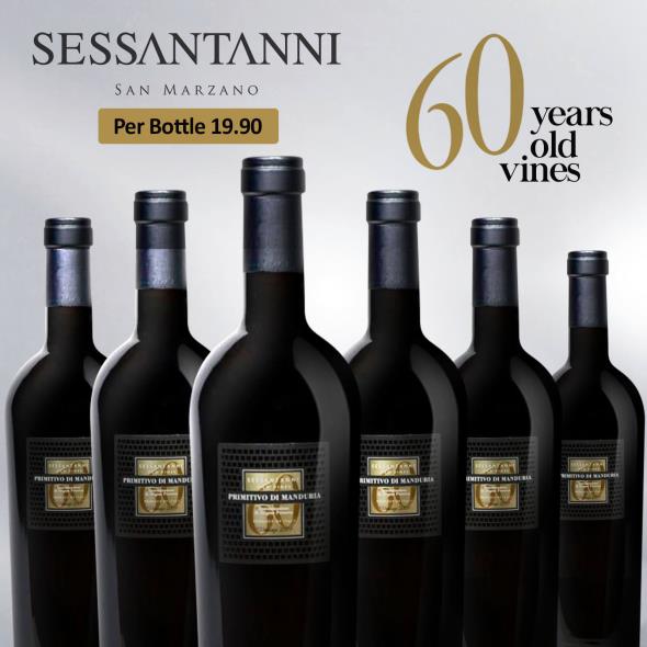 SESSANTANNI - Primitivo di Manduria DOC