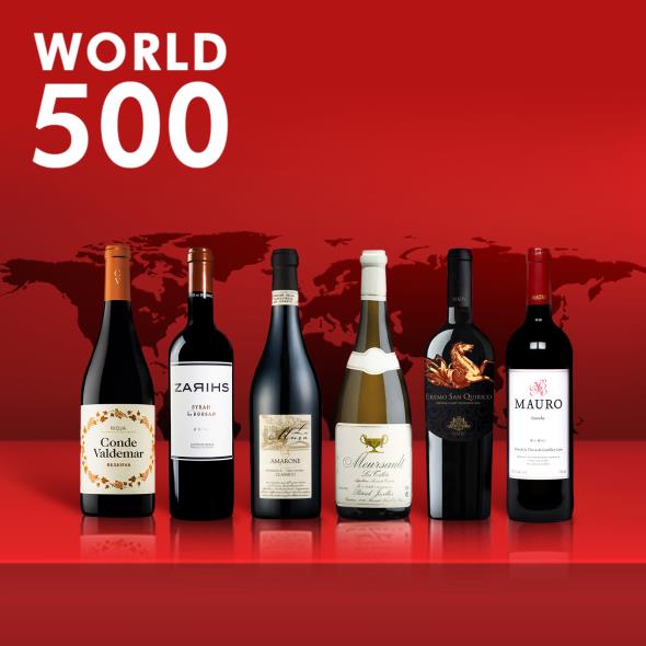 World of 500 Wines