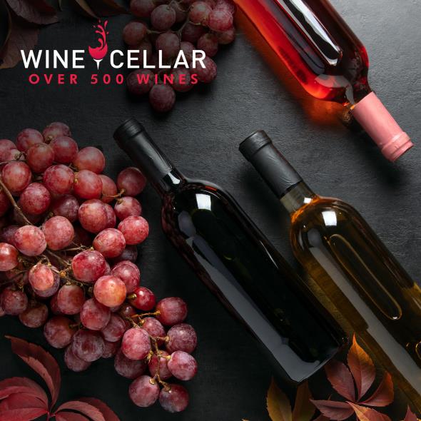 Wine Cellar - over 500 Wines